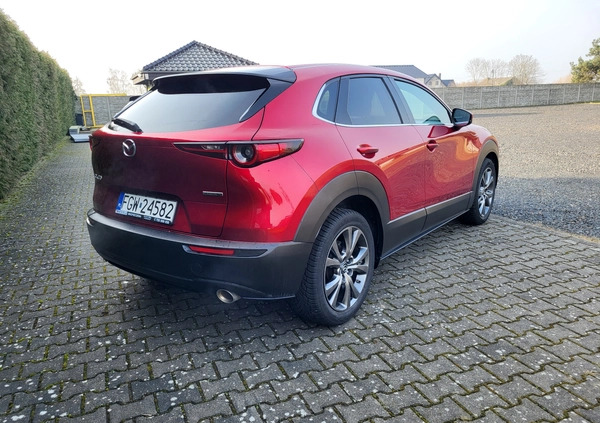 Mazda CX-30 cena 99500 przebieg: 35504, rok produkcji 2021 z Lubliniec małe 79